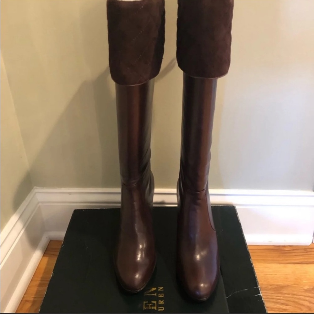 Ralph Lauren Over the knee boots